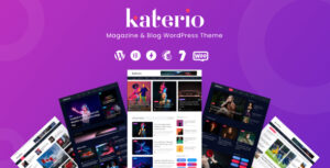 Katerio - Tạp chí & Blog WordPress Theme