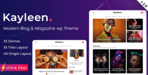 Kayleen | Chủ đề WordPress Blog & Tạp chí
