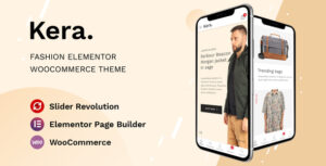 Kera - Chủ đề WooC Commerce của Fashion Elementor