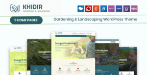 Khidir - Chủ đề WordPress làm vườn & cảnh quan