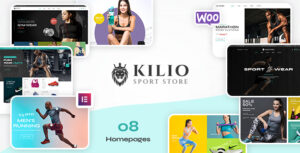 Kilio - Chủ đề WordPress dành cho cửa hàng thể thao WooC Commerce