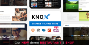Knox | Chủ đề WordPress hiện đại dành cho nhiều doanh nghiệp