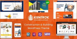KonTruk - Chủ đề WordPress Xây dựng & Xây dựng Elementor