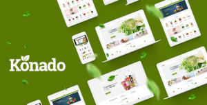 Konado - Chủ đề hữu cơ cho WooC Commerce WordPress