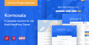Kormosala – Chủ đề WordPress của bảng việc làm