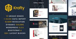 Krafty - Theme WordPress Sửa chữa và Xây dựng