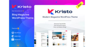 Kristo - Chủ đề WordPress dành cho tạp chí hiện đại