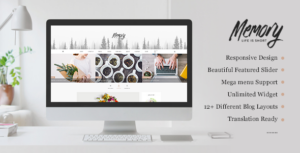 Ký ức - Chủ đề blog WordPress thân thiện với thiết bị di động