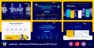 LadiLab - Chủ đề WordPress đa năng Elementor