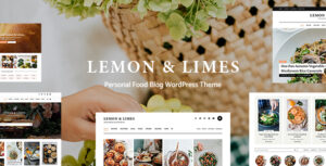 Lemon & Limes - Chủ đề WordPress cho blog ẩm thực cá nhân