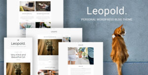 Leopold - Chủ đề blog WordPress cá nhân