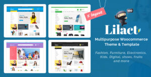 Lilac - Chủ đề WordPress WooC Commerce đáp ứng thời trang