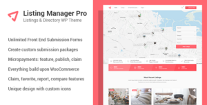 Listing Manager Pro - Chủ đề thư mục cho WooC Commerce