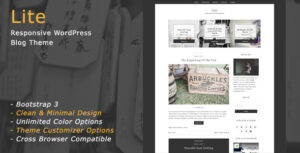 Lite - Chủ đề blog WordPress đáp ứng
