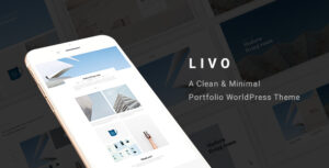 Livo - Một chủ đề WordPress về danh mục đầu tư gọn gàng và tối giản