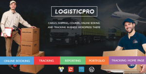Logistic Pro - Vận tải - Hàng hóa - Theo dõi trực tuyến - Đặt chỗ - Chủ đề WordPress danh mục đầu tư