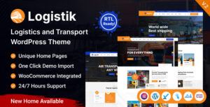 Logistik – Chủ đề WordPress Vận tải & Hậu cần