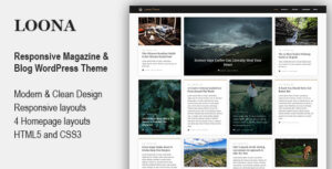 Loona - Chủ đề WordPress cho blog và tạp chí cá nhân