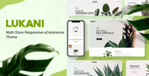 Lukani - Chủ đề cửa hàng thực vật cho WooC Commerce WordPress