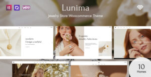 Lunima – Chủ đề WordPress của Cửa hàng trang sức WooC Commerce
