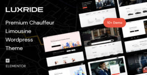 Luxride - Chủ đề WordPress cho thuê xe & vận chuyển xe limousine có tài xế