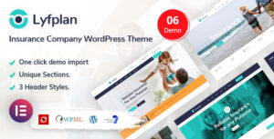 Lyfplan - Chủ đề WordPress bảo hiểm