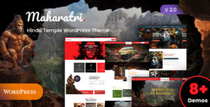 Maharatri - Chủ đề WordPress của Đền Hindu