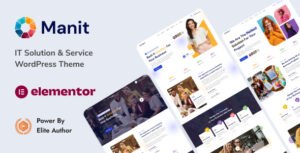 Manit - Giải pháp CNTT & Công nghệ WordPress Theme