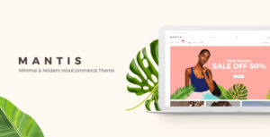Mantis - Chủ đề WooC Commerce tối giản và hiện đại