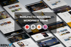 Manufacto - Chủ đề WordPress dành cho nhà máy