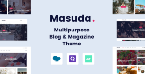 Masuda - Chủ đề WordPress cho blog và tạp chí đa năng