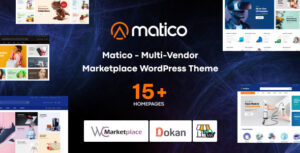 Matico - Chủ đề WordPress dành cho thị trường đa nhà cung cấp