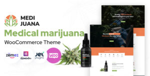 Medijuana - Chủ đề WordPress cần sa y tế