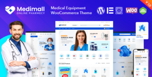 Medimall - Chủ đề WooC Commerce y tế