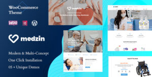 Medzin – Chủ đề WordPress WooC Commerce y tế đa năng