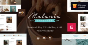 Melania | Blog về Handmade & Crafts WordPress Theme + Shop