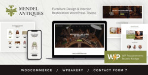 Mendel | Chủ đề WordPress Thiết kế & Phục hồi Nội thất Nội thất