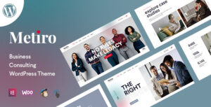 Metiro - Chủ đề WordPress tư vấn kinh doanh
