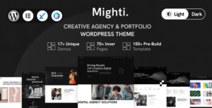 Mighti - Chủ đề WordPress cho Cơ quan sáng tạo & danh mục đầu tư