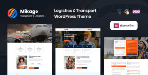 Mikago – Chủ đề WordPress về Hậu cần & Vận tải