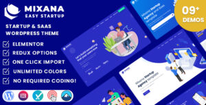 Mixana - Chủ đề WordPress khởi nghiệp & SaaS