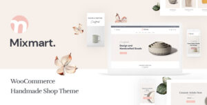 Mixmart - Cửa hàng thủ công WordPress WooC Commerce Theme