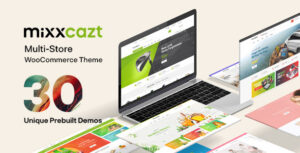 Mixxcazt - Chủ đề WooC Commerce đa năng sáng tạo