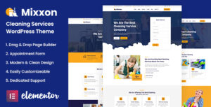 Mixxon - Dịch vụ dọn dẹp WordPress Theme