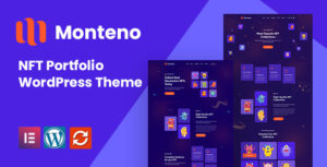 Monteno - Chủ đề WordPress danh mục đầu tư NFT