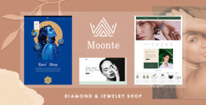 Moonte – Chủ đề WordPress của Cửa hàng trang sức WooC Commerce