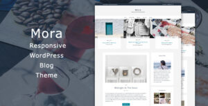 Mora - Chủ đề blog WordPress đáp ứng