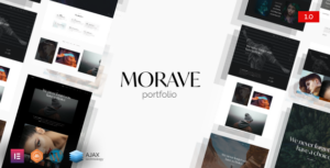 Morave - Chủ đề WordPress của Portfolio Elementor