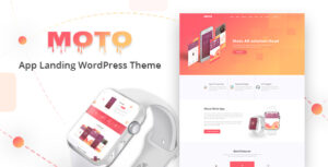 Moto - Chủ đề WordPress trang đích ứng dụng