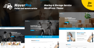 Mover Pro - Chủ đề WordPress dành cho Người đóng gói & Người vận chuyển